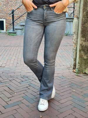 Flared jeans “Blush” grey denim (lengtemaat 30)