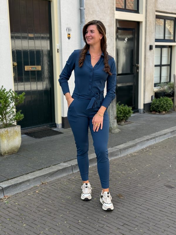 Jumpsuit Travelstof Xenna moonlit ocean - Afbeelding 3