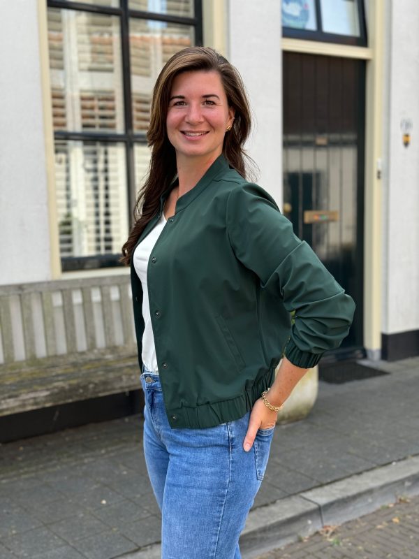 Travelstof bomber Soof pine grove - Afbeelding 2