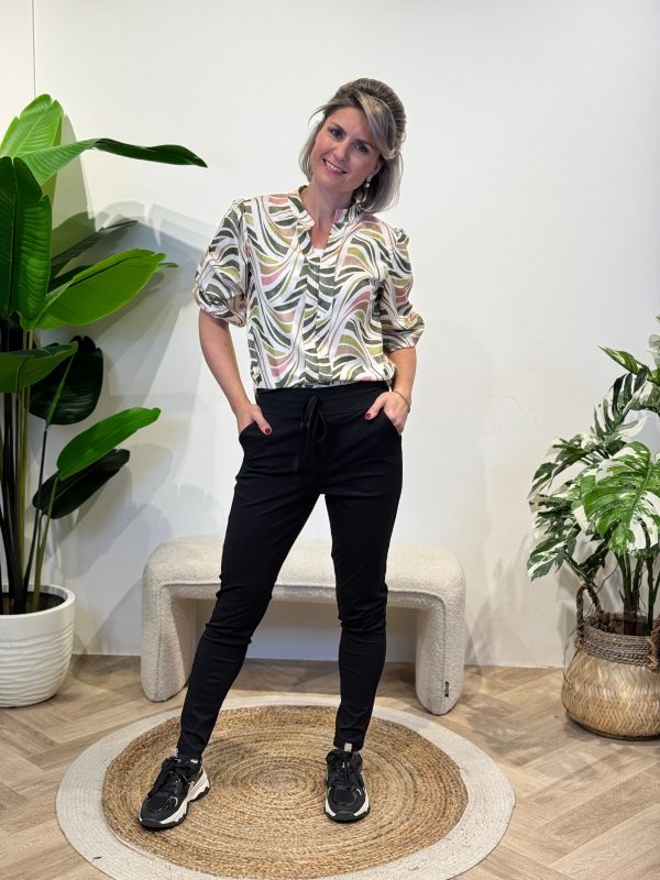 Blouse Rosalie groen - Afbeelding 2
