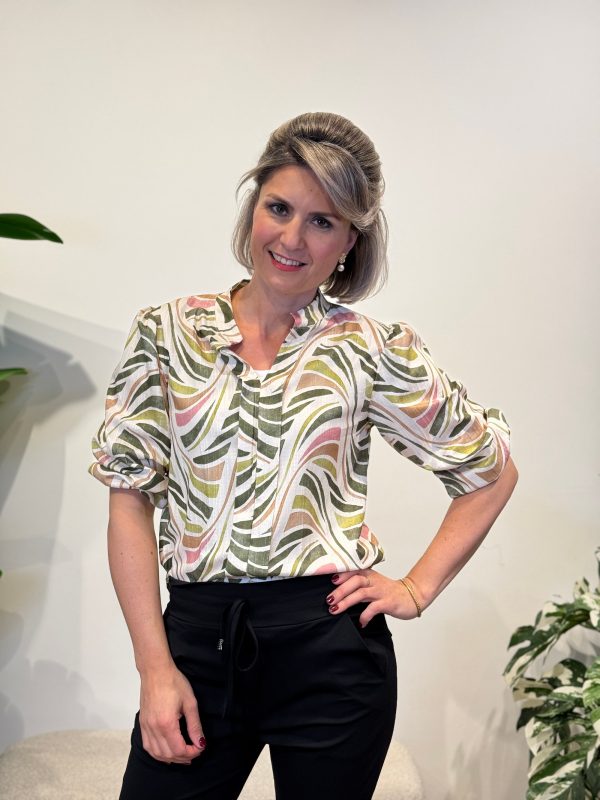 Blouse Rosalie groen