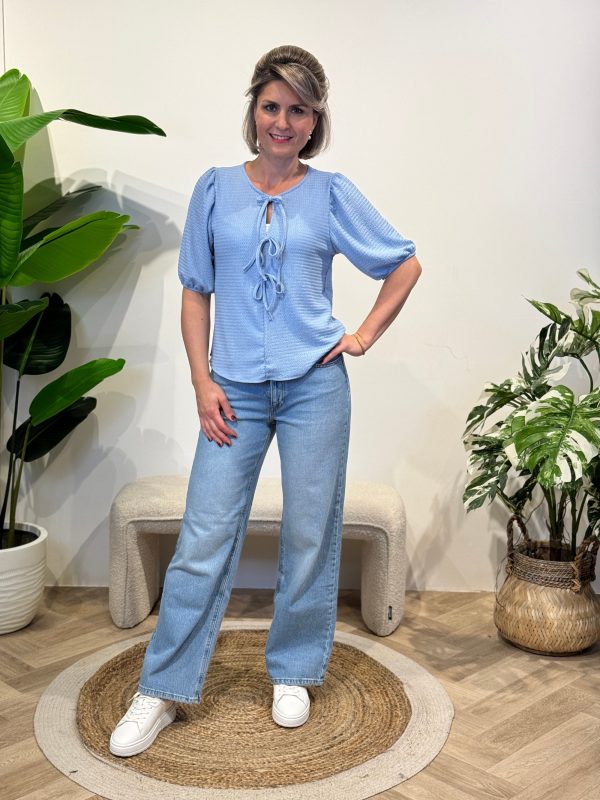 Top Ariane blauw - Afbeelding 7