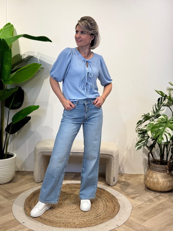 Top Ariane blauw - Afbeelding 2