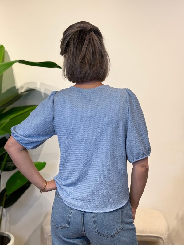 Top Ariane blauw - Afbeelding 4