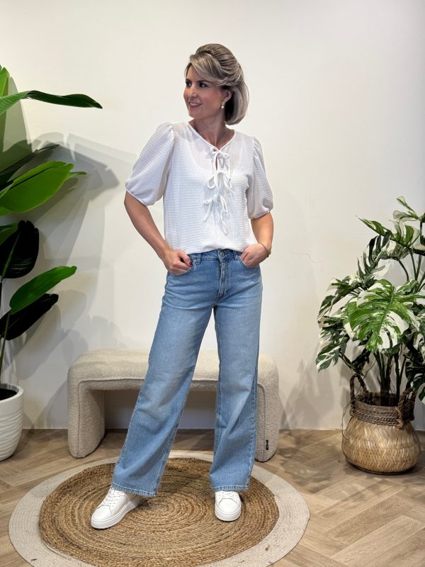 Top Ariane wit - Afbeelding 4
