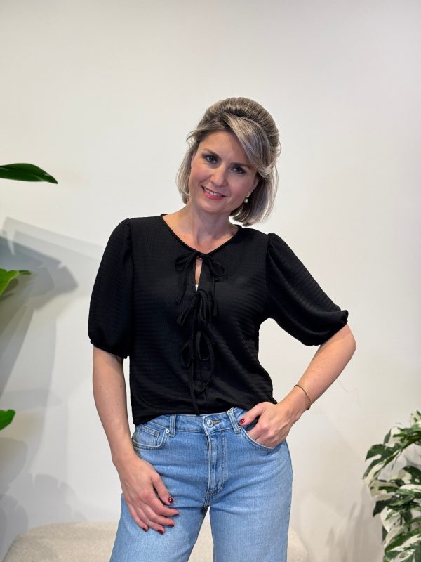 Top Ariane zwart