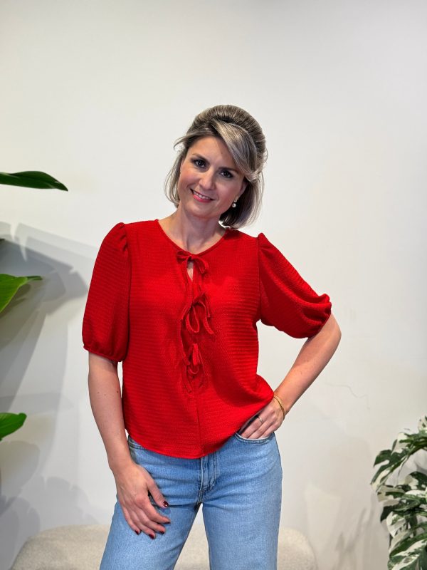 Top Ariane rood - Afbeelding 4