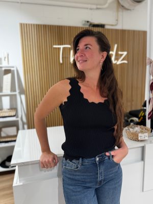 Topje Kate zwart