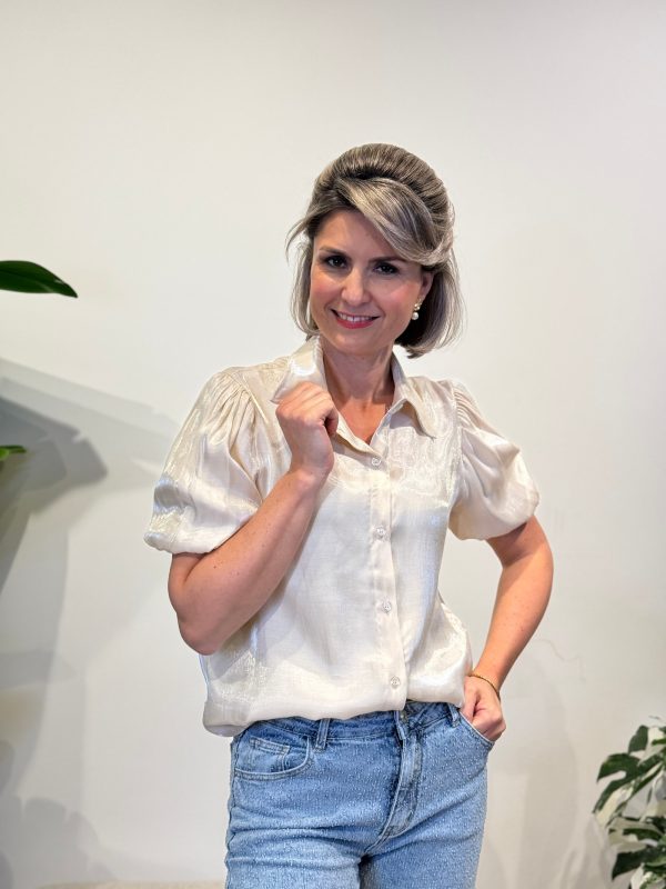 Blouse Diana beige