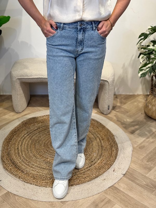 Wide leg jeans Esmée light blue
