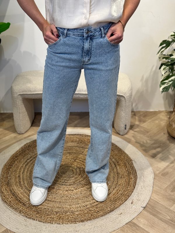 Wide leg jeans Esmée light blue - Afbeelding 2