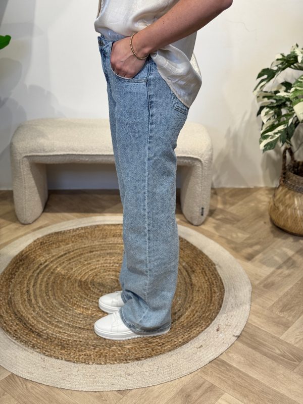 Wide leg jeans Esmée light blue - Afbeelding 3