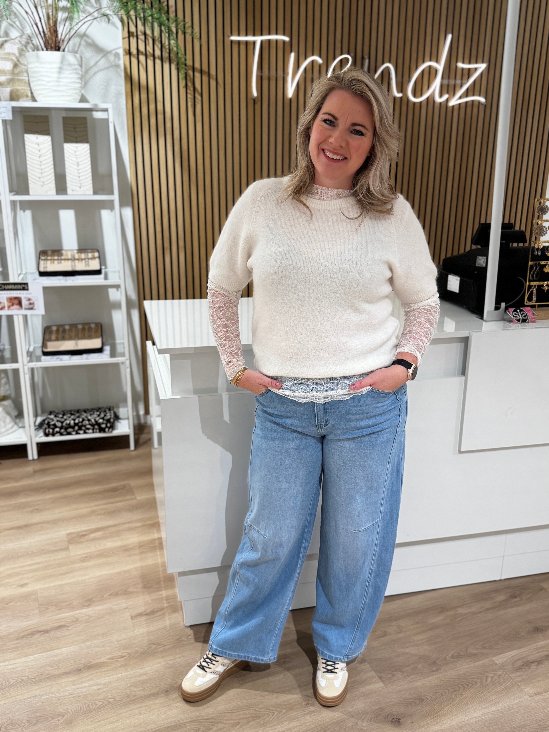 Truitje Renske off white - Afbeelding 3