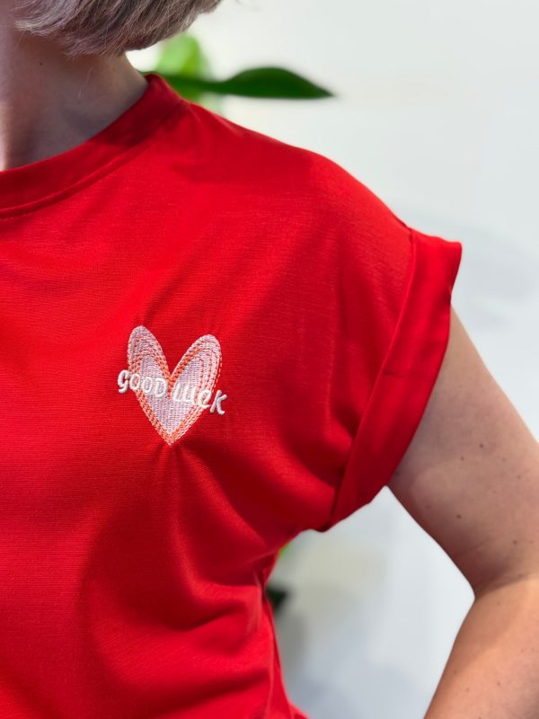 Shirtje Josje rood - Afbeelding 2