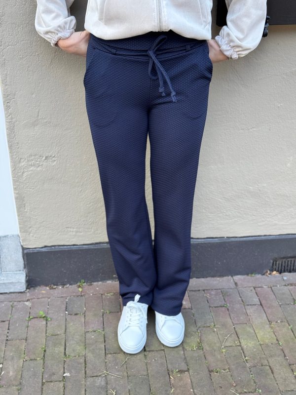 Broek Philou donkerblauw - Afbeelding 3
