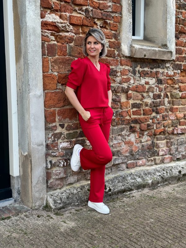Broek Philou rood - Afbeelding 6