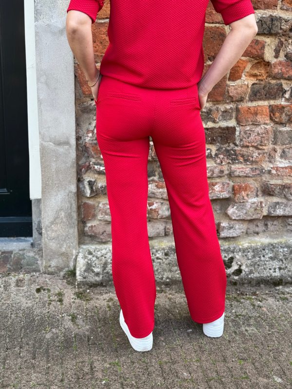 Broek Philou rood - Afbeelding 5