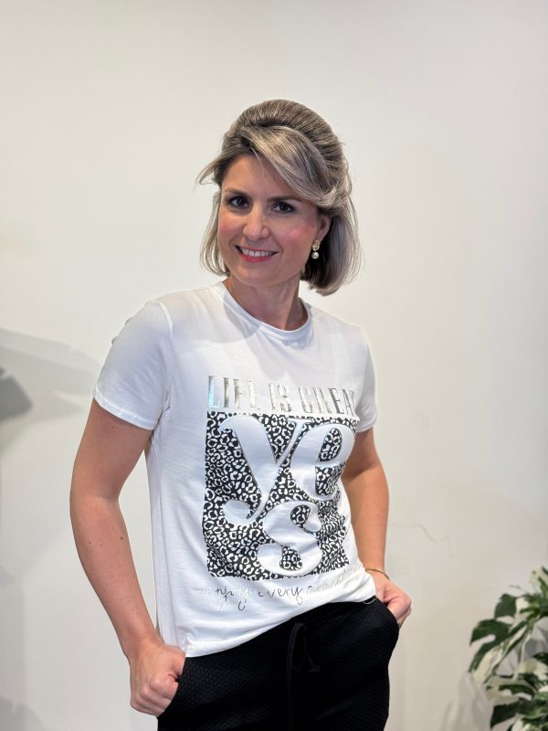 Shirtje Yes zwart - Afbeelding 2