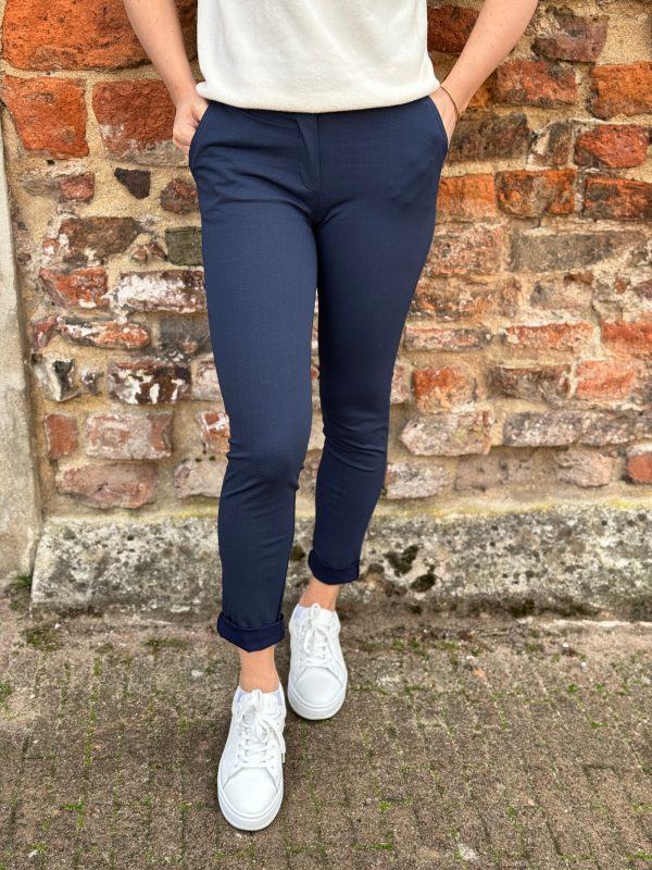 Broek Cindy donkerblauw - Afbeelding 4