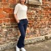 Flared broek Lois donkerblauw - Afbeelding 6