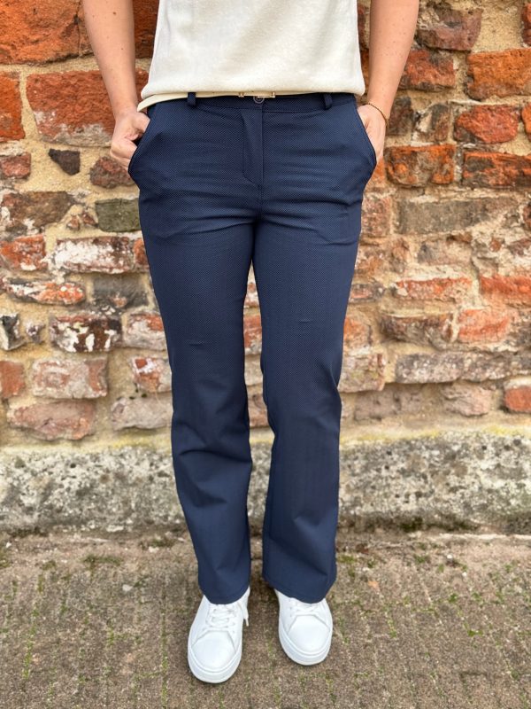 Flared broek Lois donkerblauw