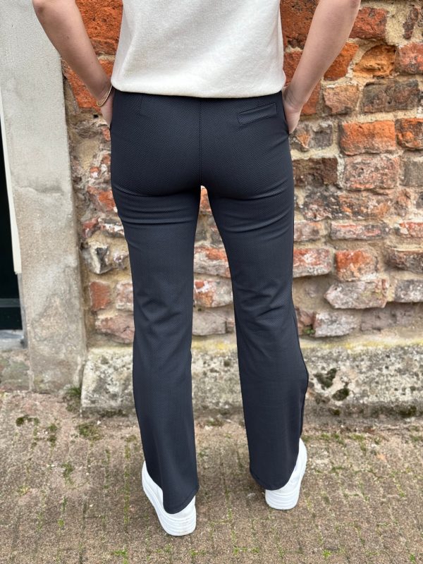Flared broek Lois zwart - Afbeelding 3