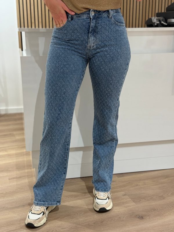 Wide leg jeans Esmée medium blue - Afbeelding 4