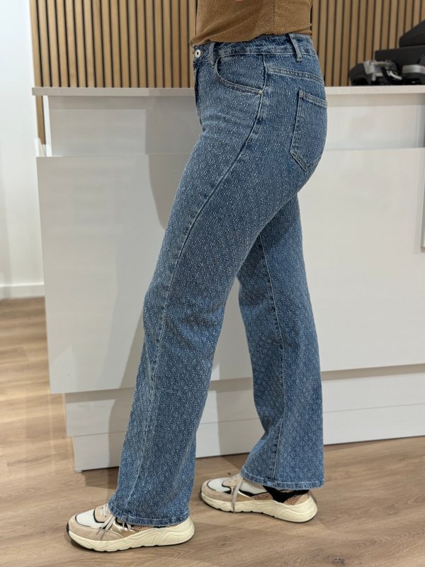 Wide leg jeans Esmée medium blue - Afbeelding 2