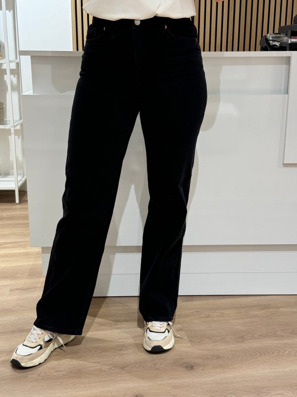 Wide jeans Tessa zwart lengtemaat 34 - Vero Moda - Afbeelding 3