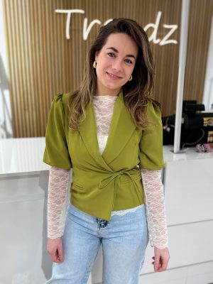 Blazerjasje Mae matcha green