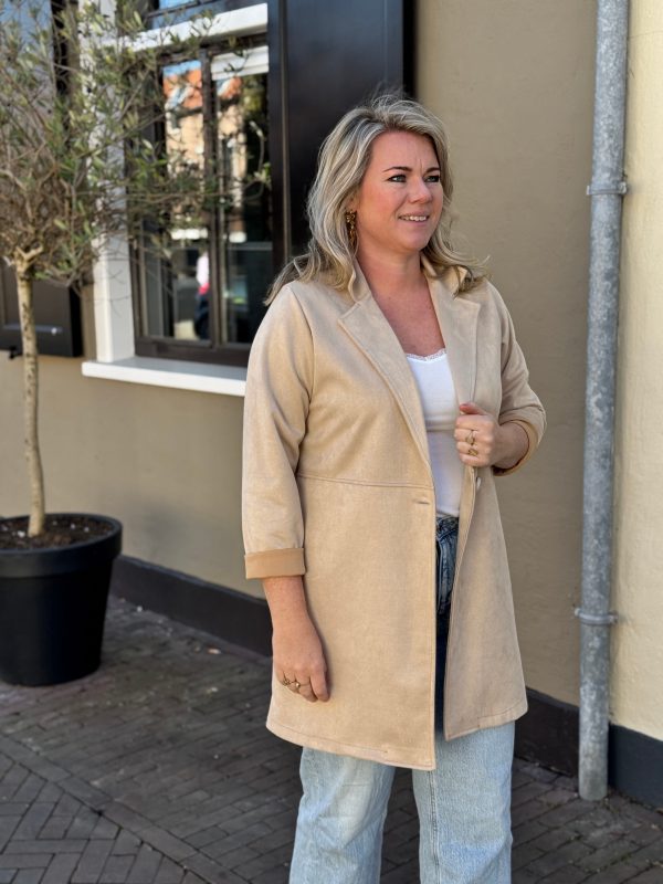 Jas Katja beige - Afbeelding 2