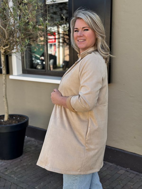 Jas Katja beige - Afbeelding 3
