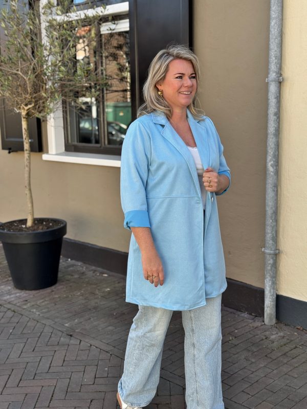 Jas Katja blauw - Afbeelding 2