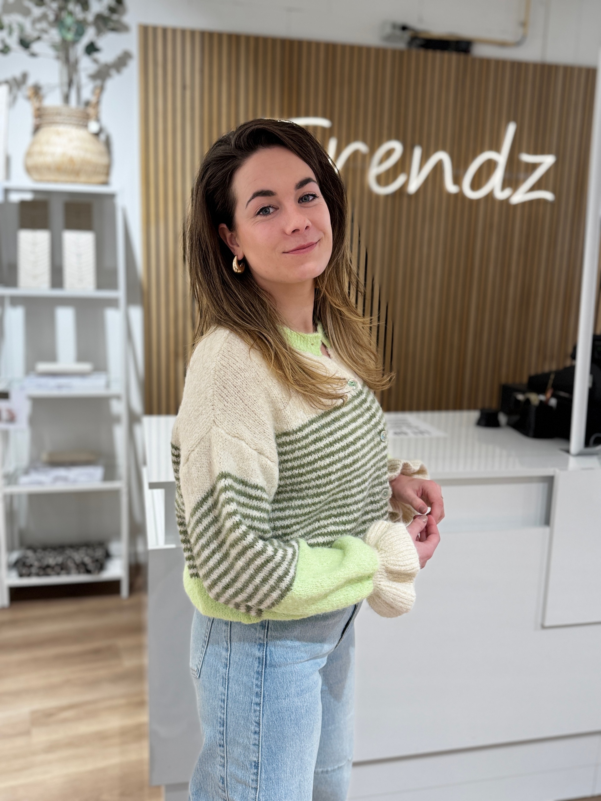 Vestje Daphne mint/groen - Afbeelding 2