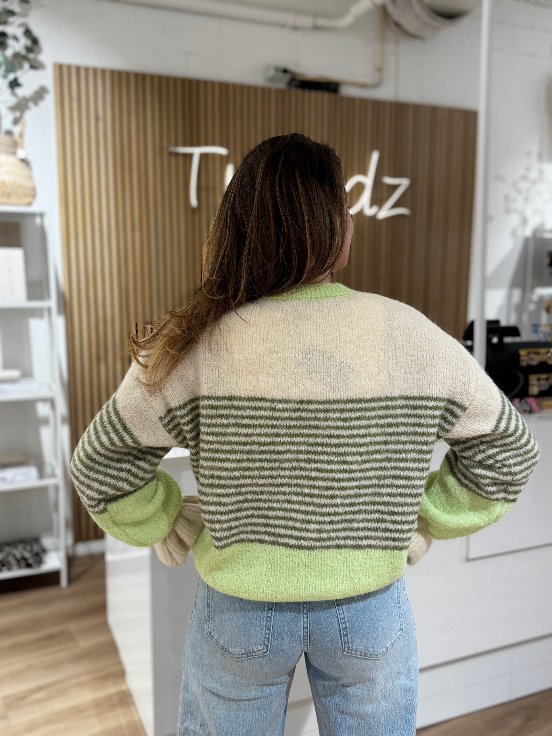 Vestje Daphne mint/groen - Afbeelding 3