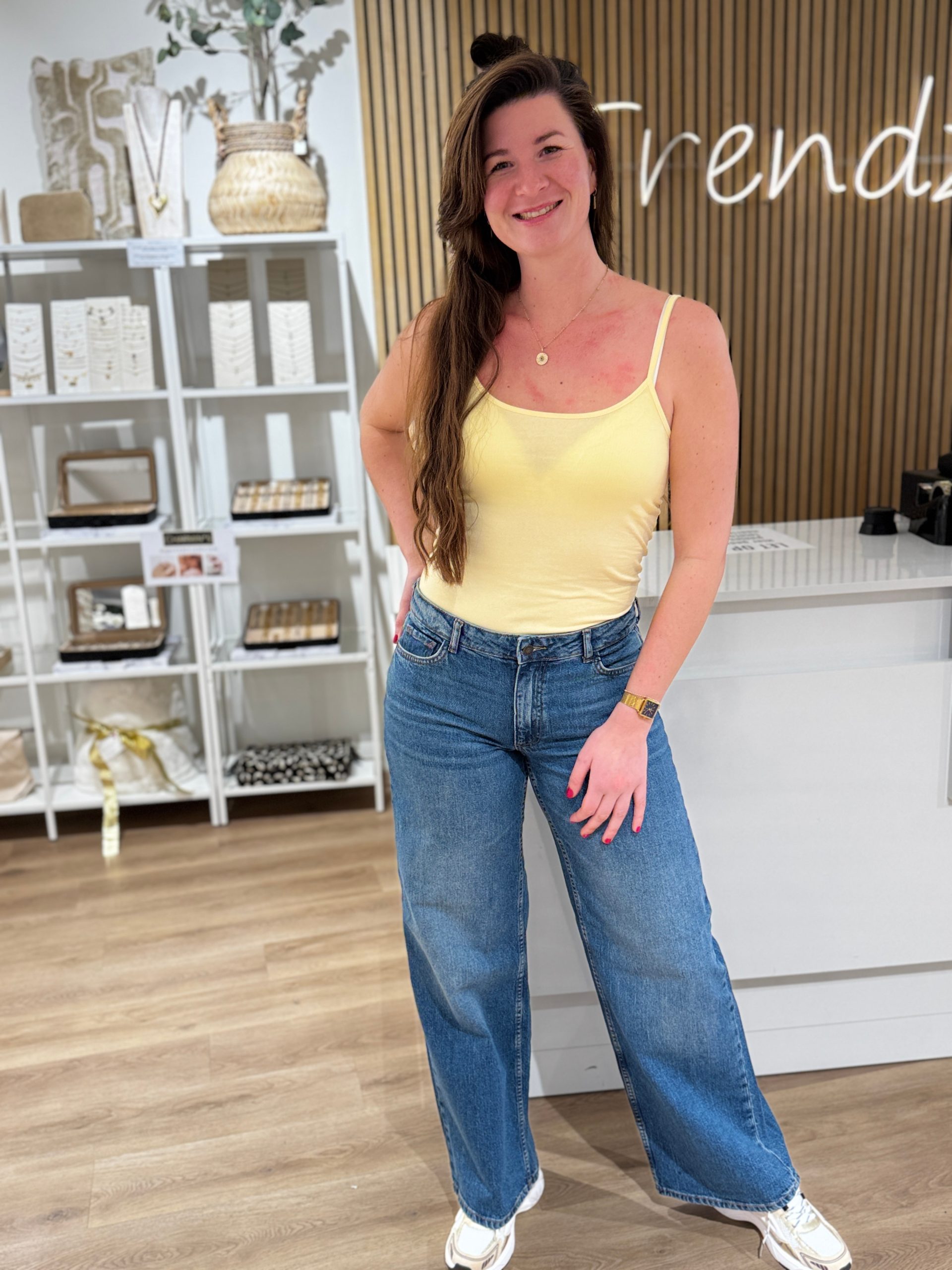 Topje Eveline geel - Afbeelding 4