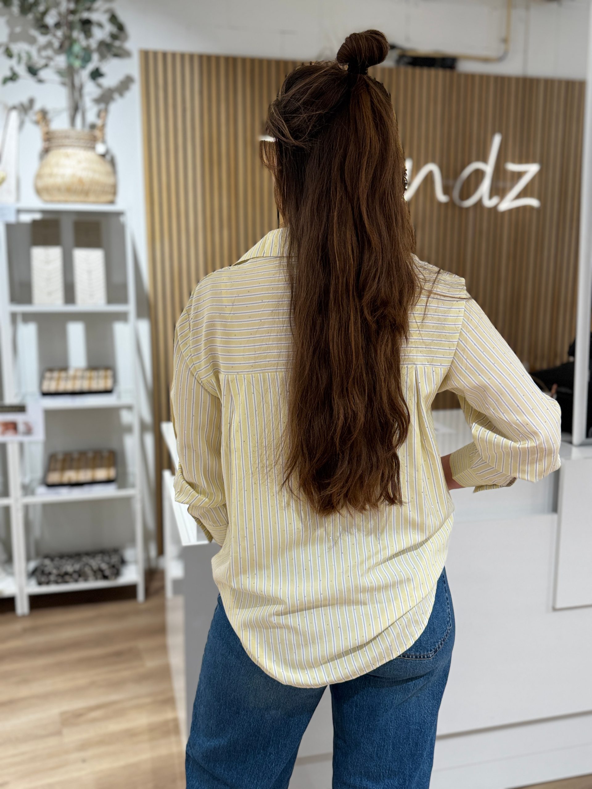 Blouse Gaby geel - Afbeelding 5