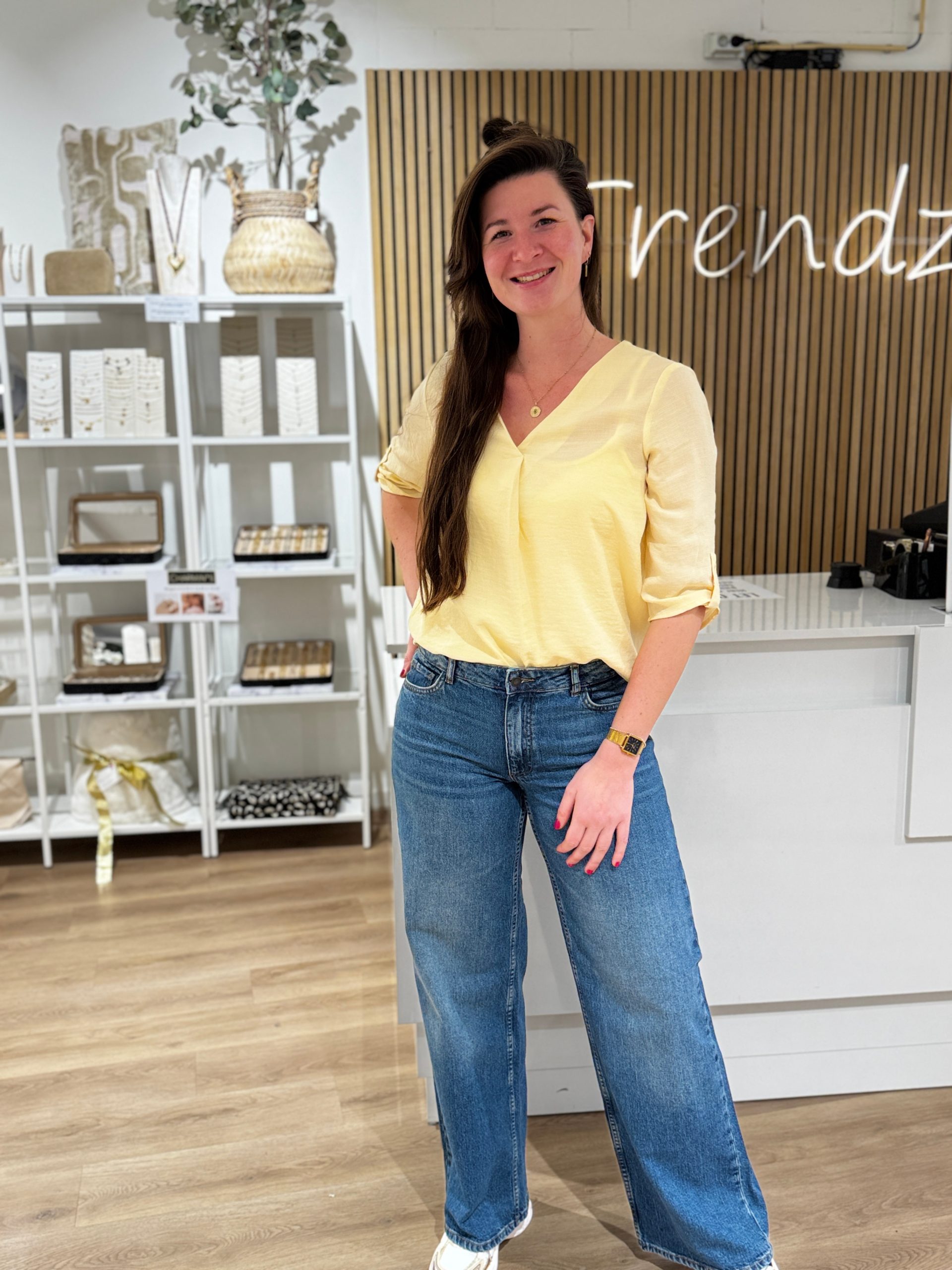 Blouse Lidia geel - Afbeelding 2