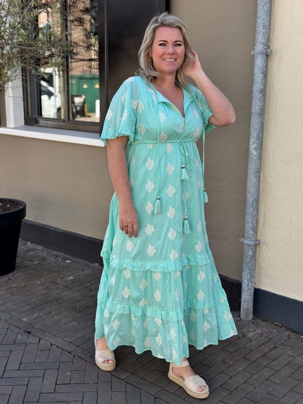 Jurk Kiki groen