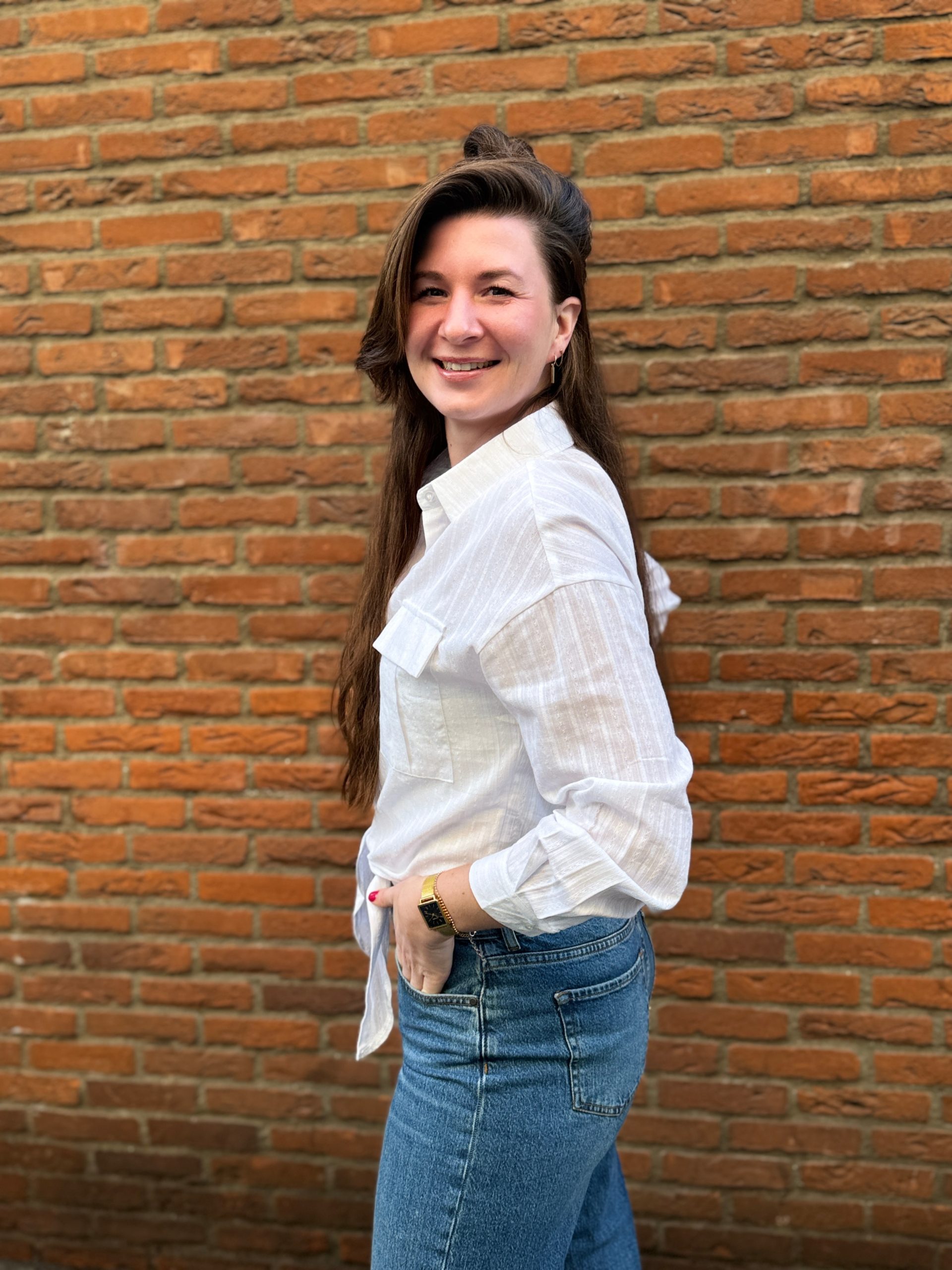 Top Nienke wit - Afbeelding 3