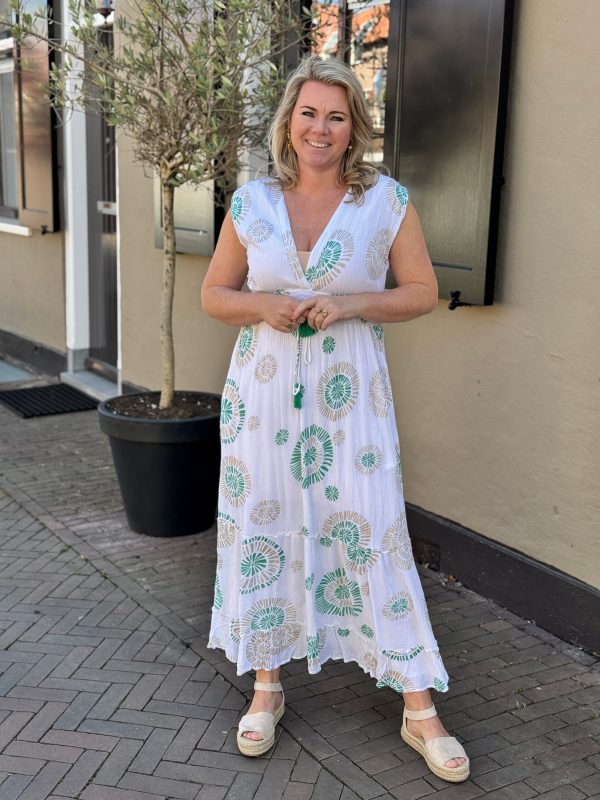 Jurk Livia groen