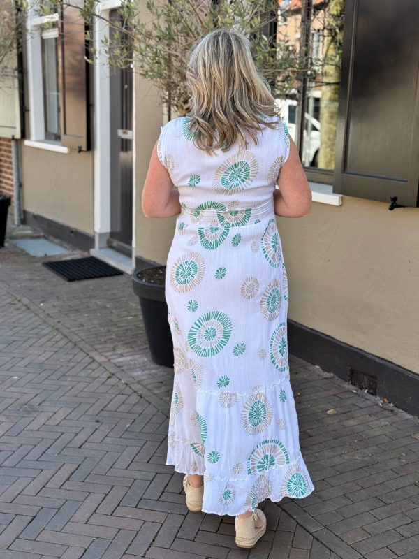 Jurk Livia groen - Afbeelding 4