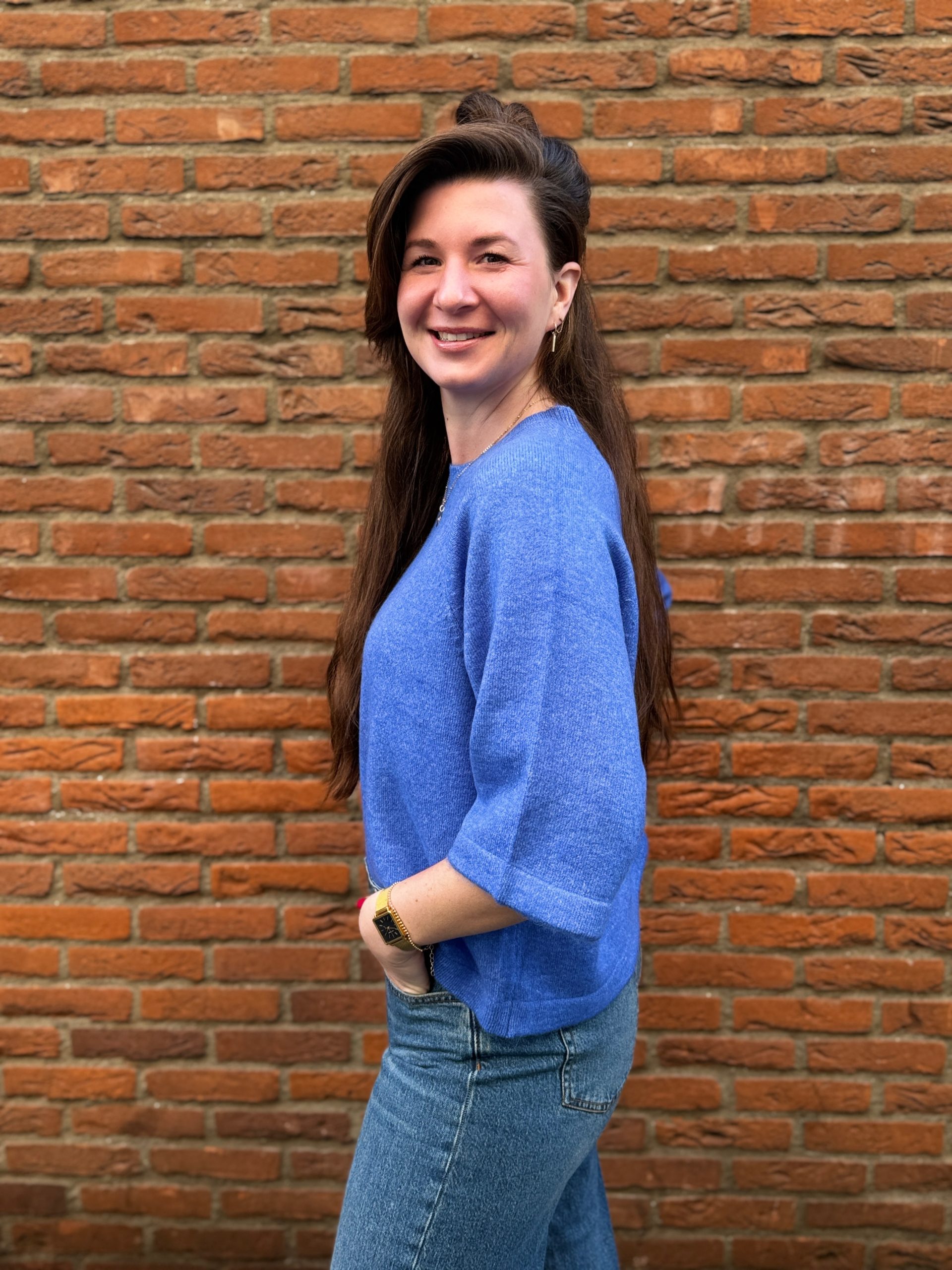 Truitje Ingrid ultramarijn - Afbeelding 2