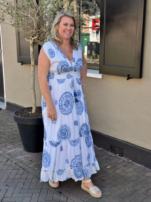 Jurk Livia blauw
