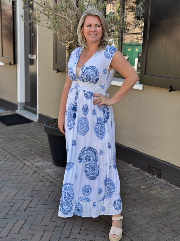 Jurk Livia blauw - Afbeelding 3