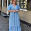 Jurk Whitney blauw