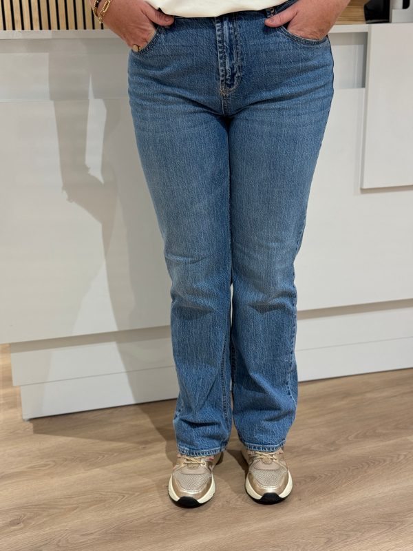 Tessa straight jeans medium blue lengte 34 - Vero Moda - Afbeelding 5