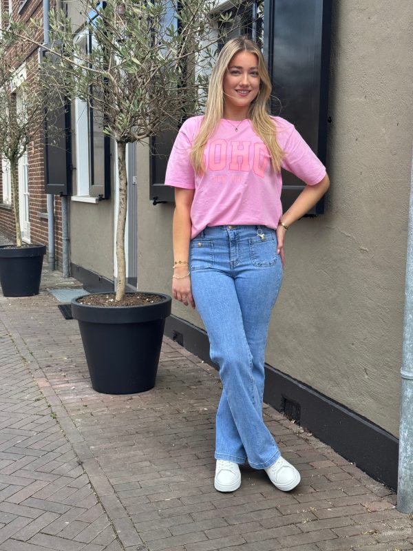 Shirtje Soho roze - Afbeelding 3