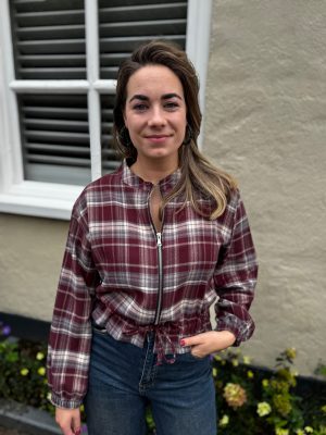 Blousejasje Emily bordeaux