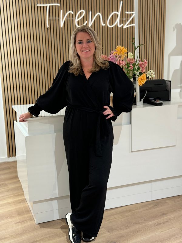 Jumpsuit Mariska zwart - Afbeelding 2